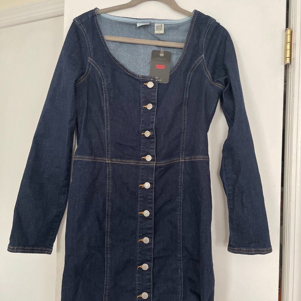 Levi's Deva Denim Dress - Size Medium